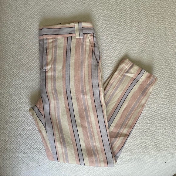 Rebecca Minkoff Striped Pants - Picture 1 of 9